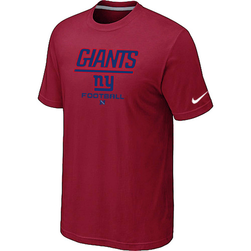 Nike New York Giants Critical Victory NFL T-Shirt - Red